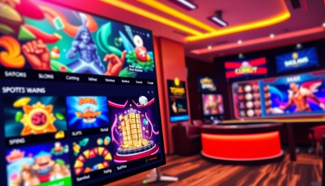 Navigation on ck4444 com displaying slot and casino games, emphasizing seamless user experience and modern visuals for online gaming.