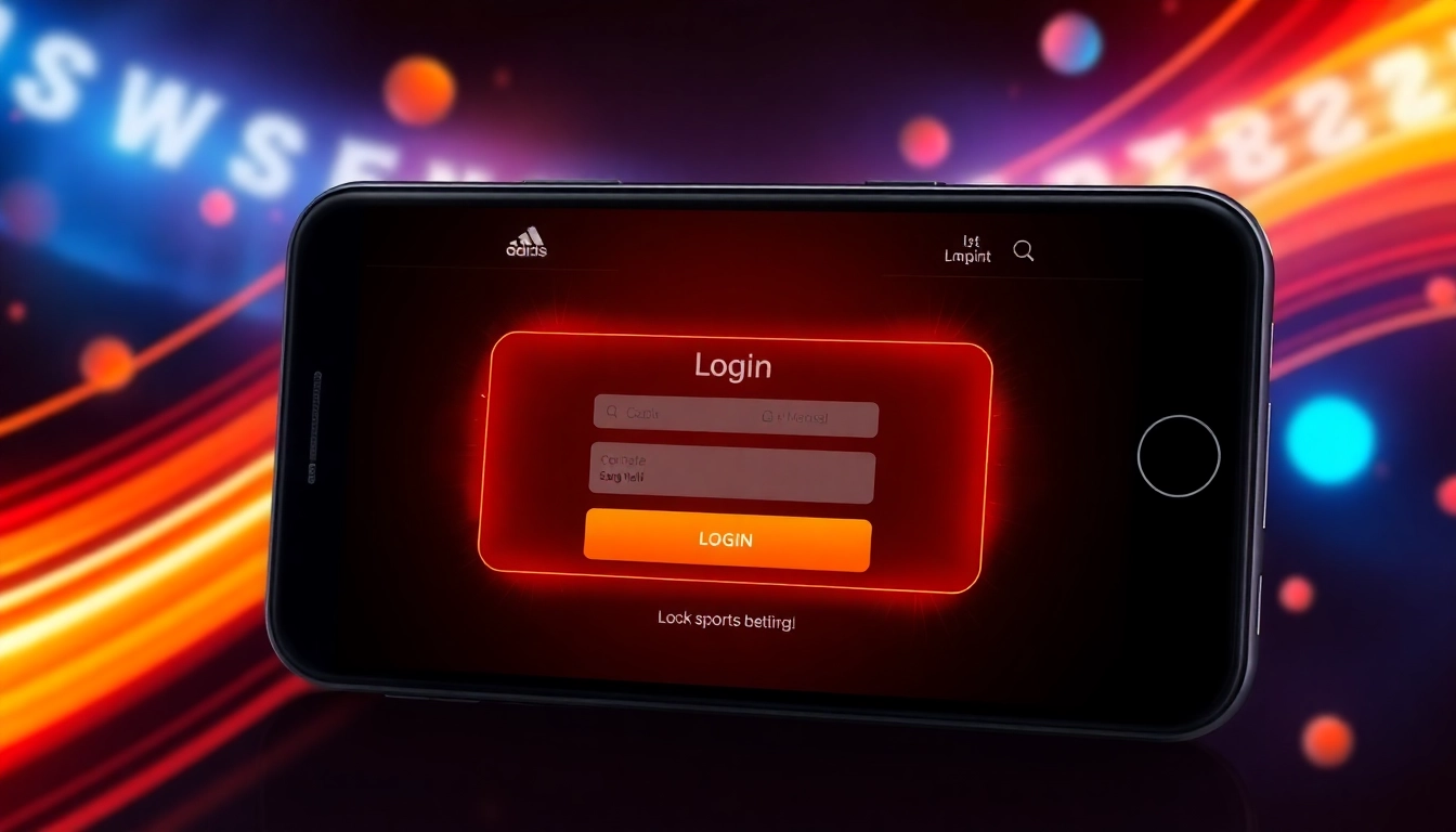 Fairplay online betting platform in action, showcasing login screen with bright colors and user interface elements for engaging sports betting experience.