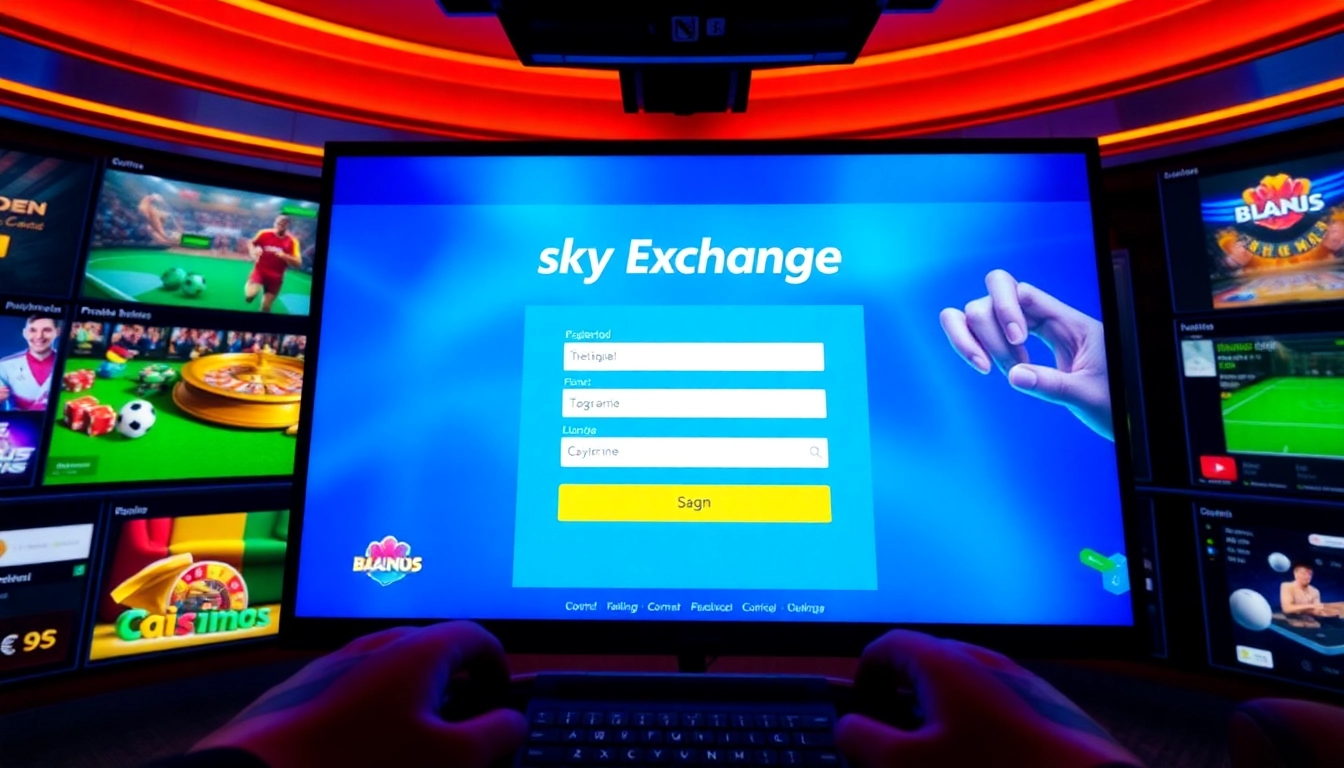 Create your Sky Exchange ID now—streamlined registration and secure login for fast access to live casino and sports bets.
