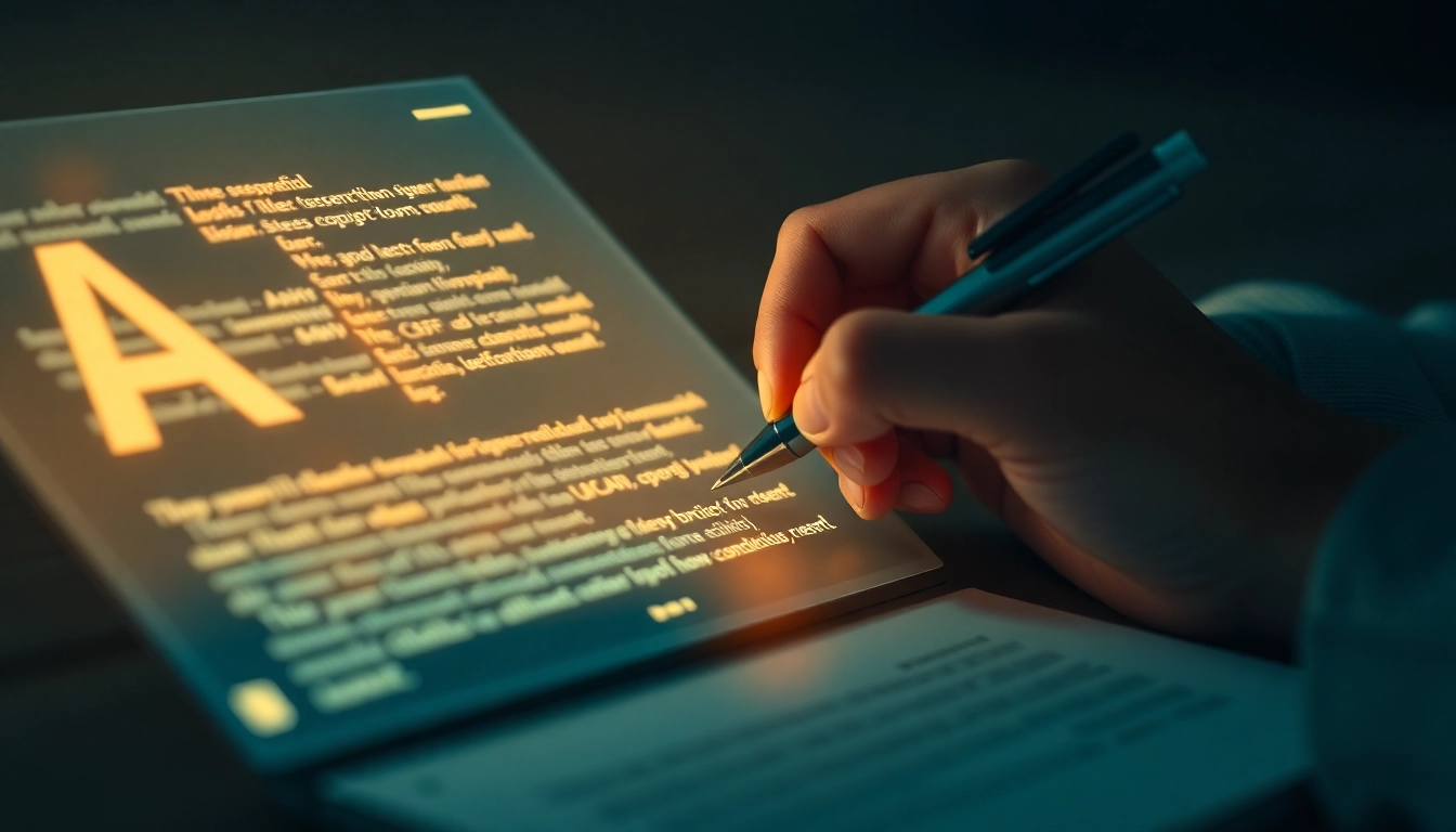 Person refines AI content humanization techniques using modern tools for improved readability